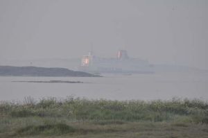 Stena Lines färja anländer från Grenå kl. 06.0